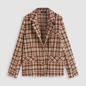 Plaid Blazer
